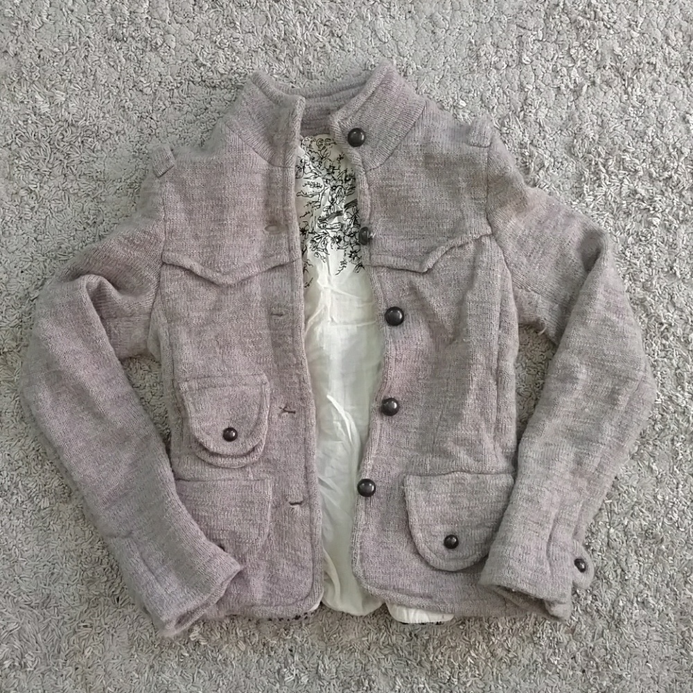 Free People Lambswool Jacket